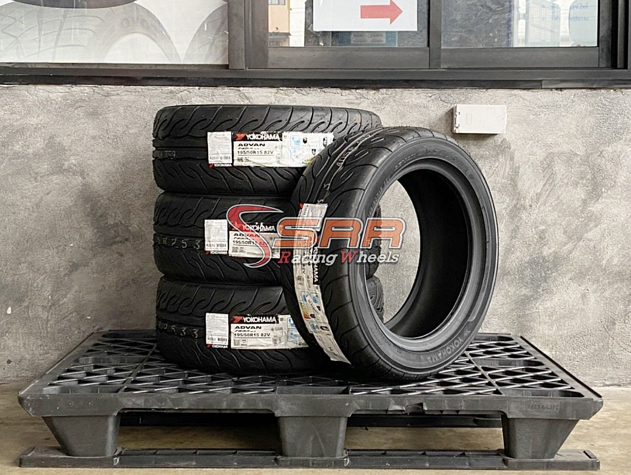 YOKOHAMA AD08R 195/50R15 ยางใหม่ปี2020 ลดราคาพิเศษ
