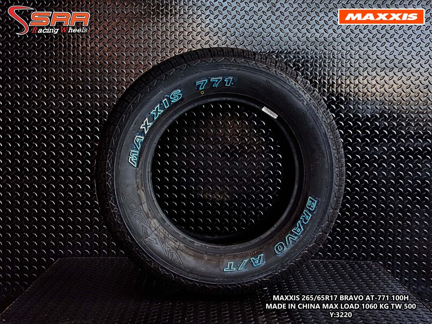 MAXXIS BRAVO AT-771 255/65R17 ยางใหม่ ลดราคาพิเศษ