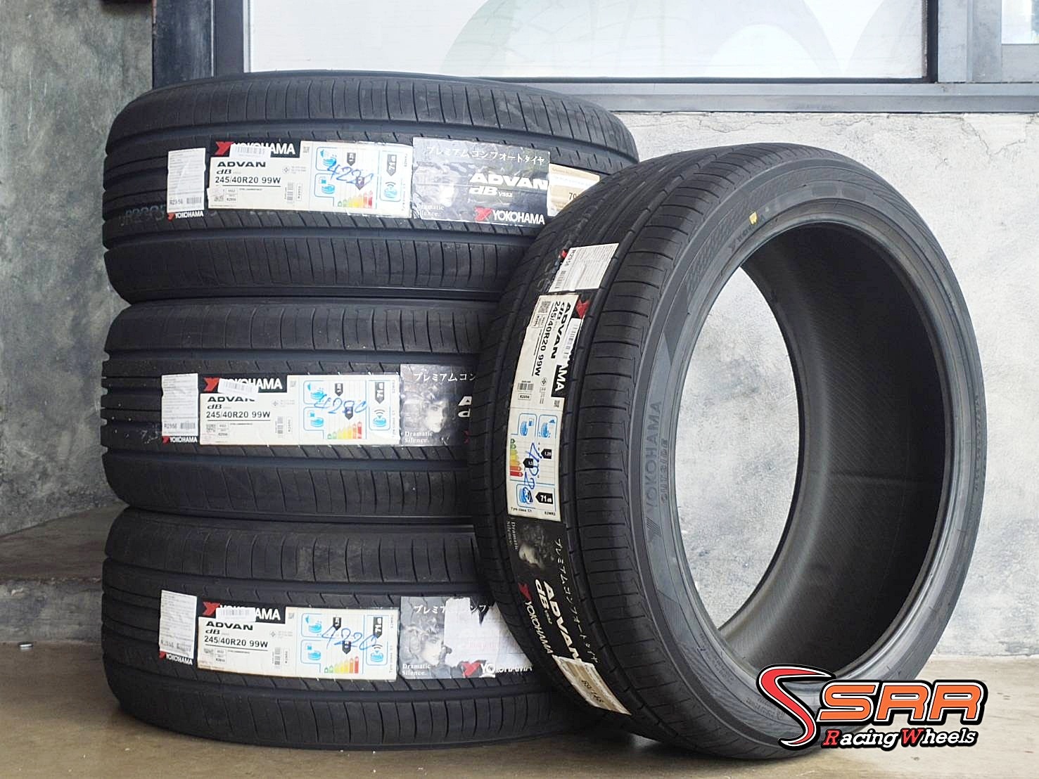 YOKOHAMA ADVAN dB V552 245/40R20 ยางใหม่ ยางญี่ปุ่น ลดราคาพิเศษ