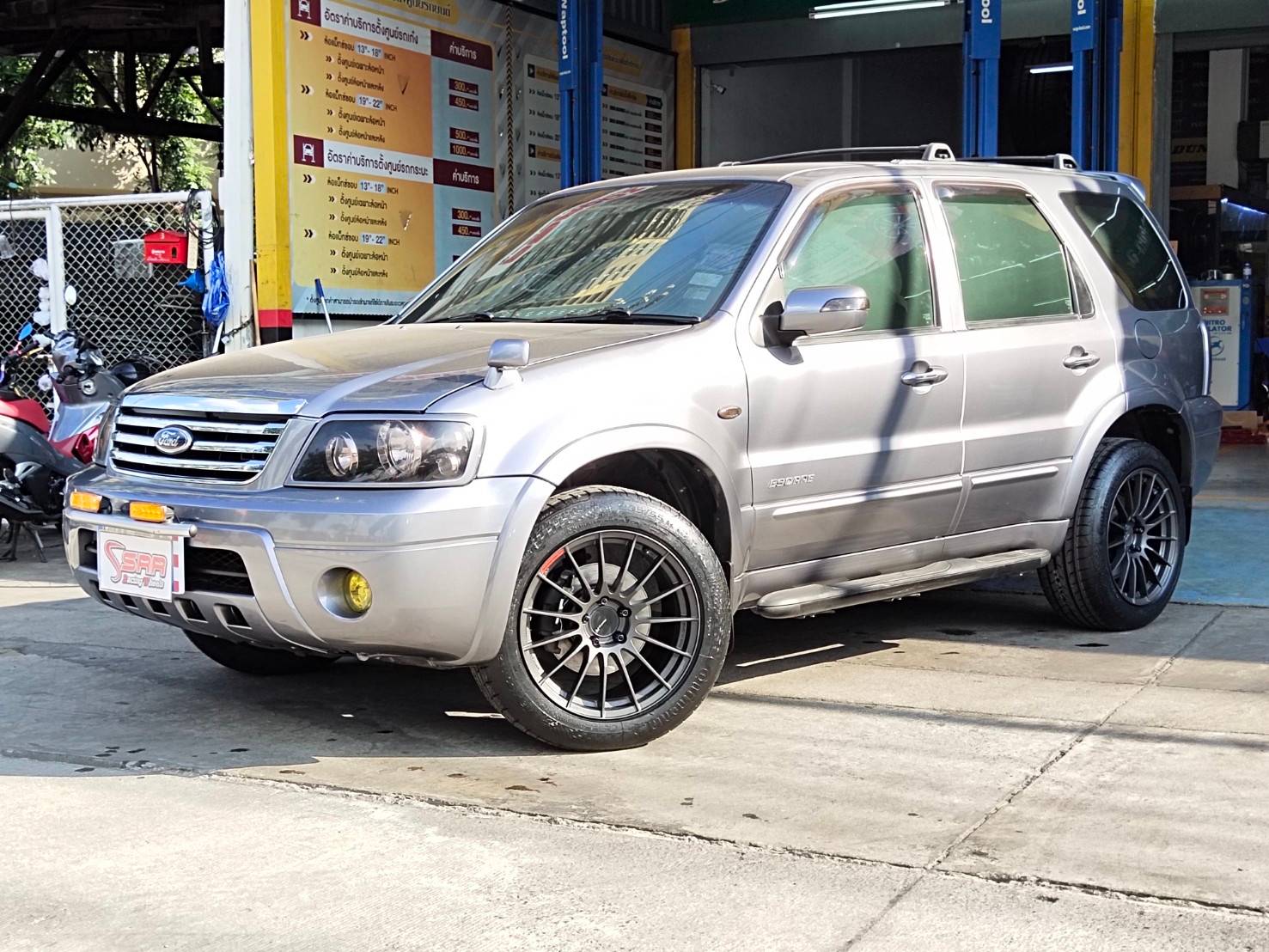 ENKEI RS05RR ล้อแท้ญี่ปุ่น ขอบ18 5x114.3 ET+35 Matte Dark Gunmetallic