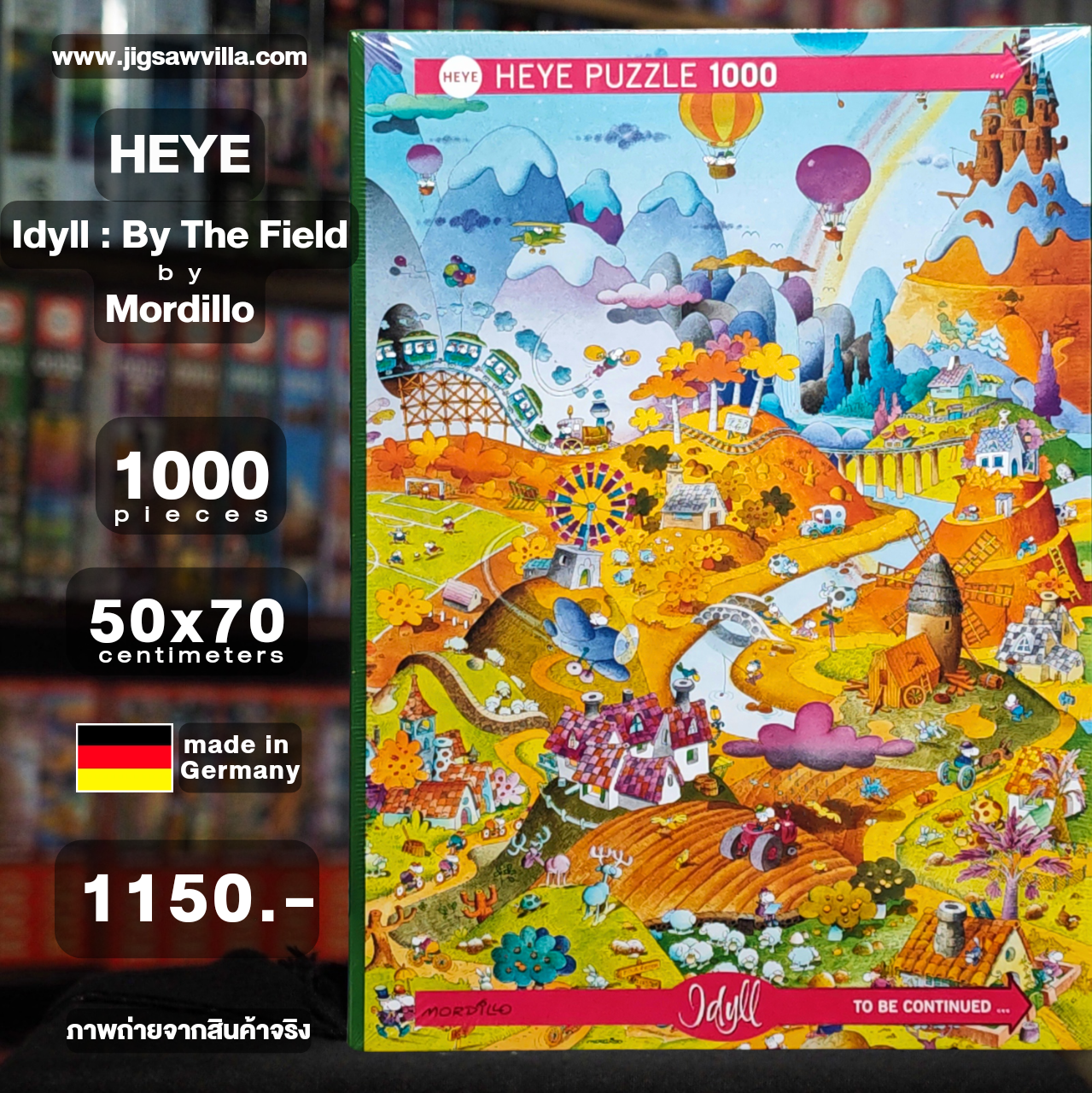 HEYE - Idyll : By The Field by Mordillo 1000 pcs.
