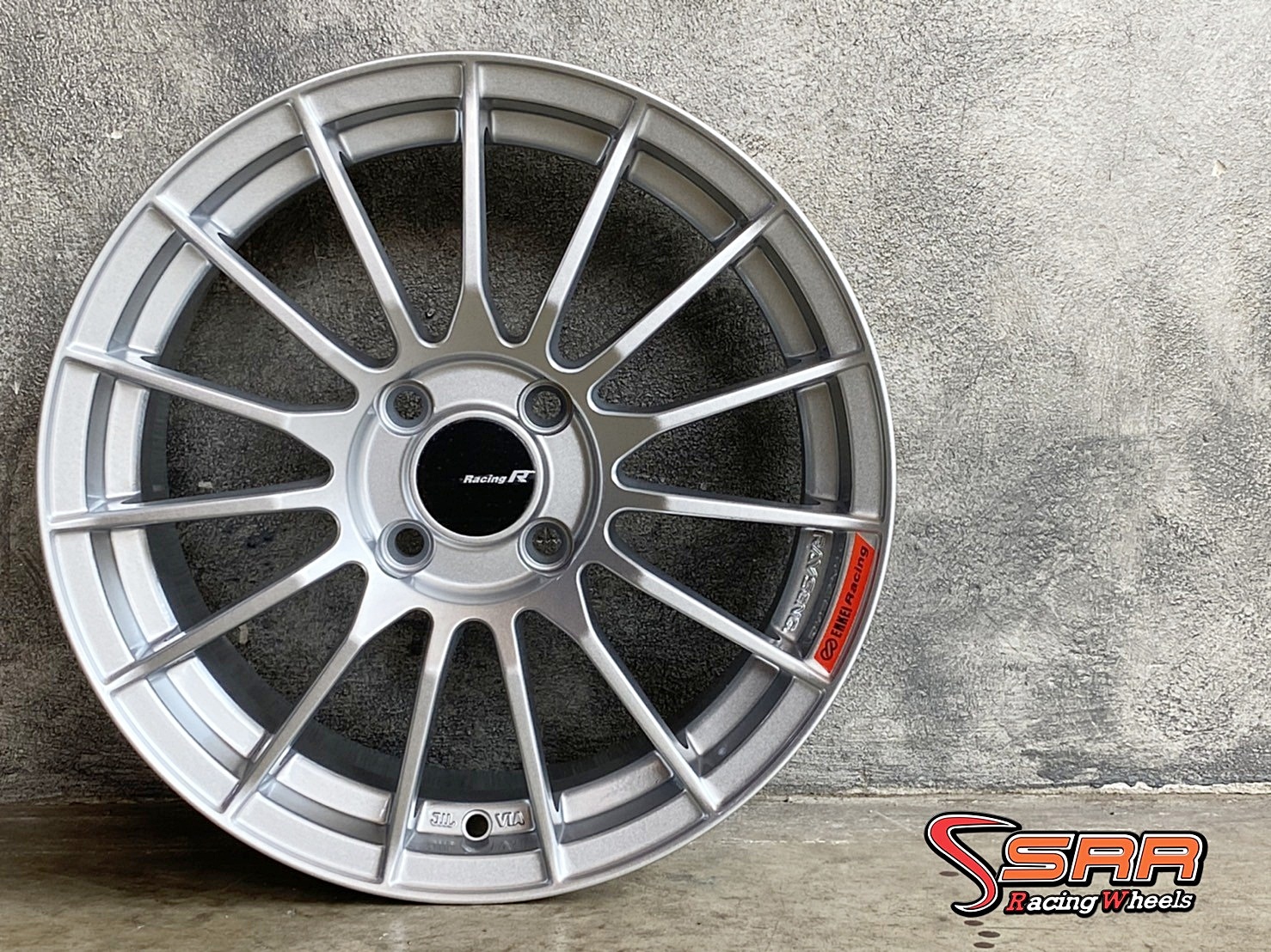 ENKEI RS05RR ล้อเบา ขอบ15 4H100 ET+35 SILVER ที่SRR เทพารักษ์
