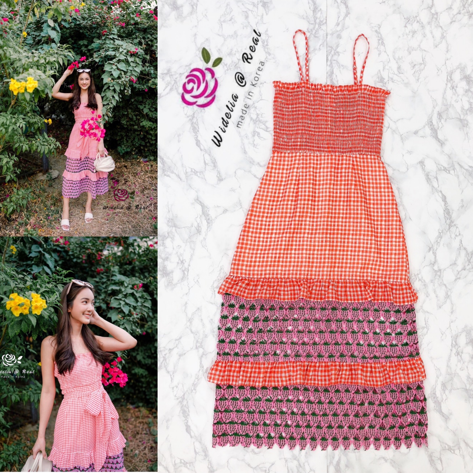 DSY Maxi Dress แม็กซี่เดรสเกาะอกแสนสวย ชุดนี้น่ารักเว่อร์