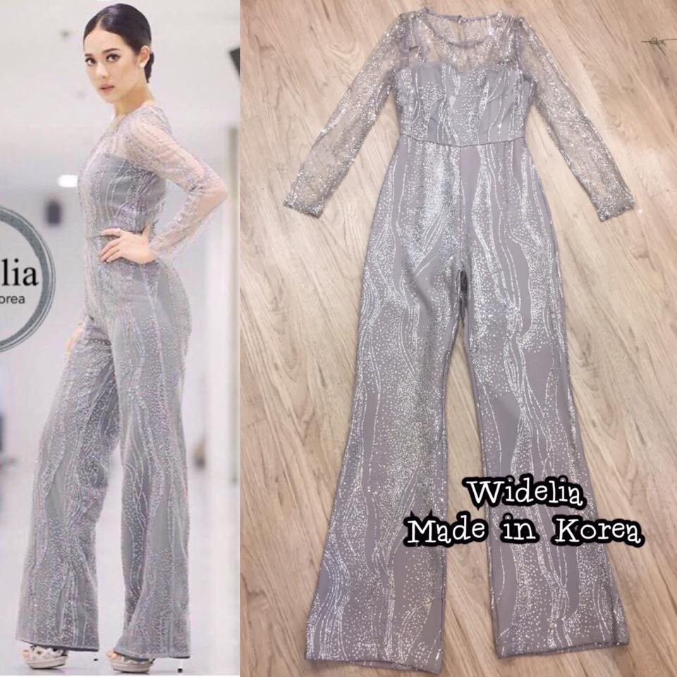 *พร้อมส่ง*MT Jumpsuit :: จั้มสูทแขนยาวตัวสวย