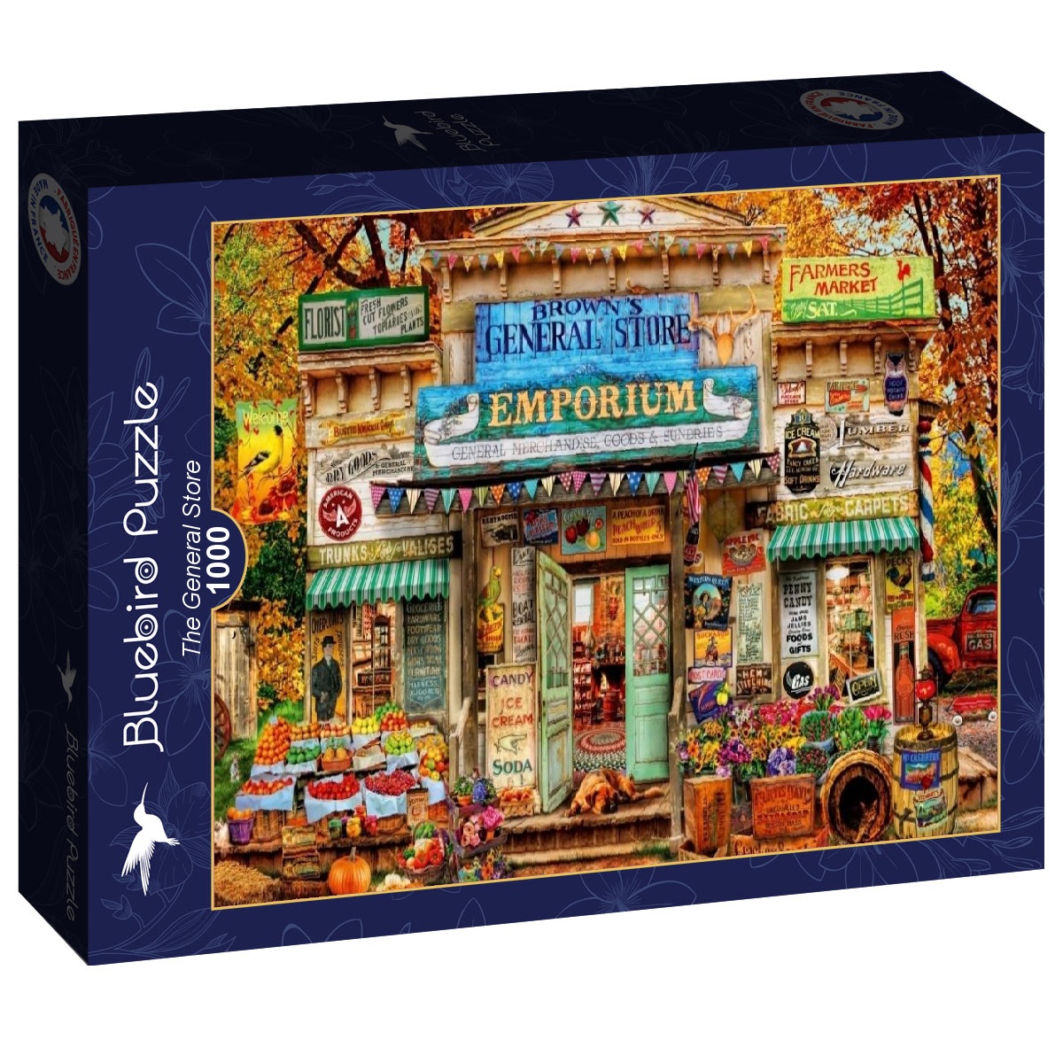 Bluebird Puzzle - The General Store by Aimee Stewart 1000 pcs.