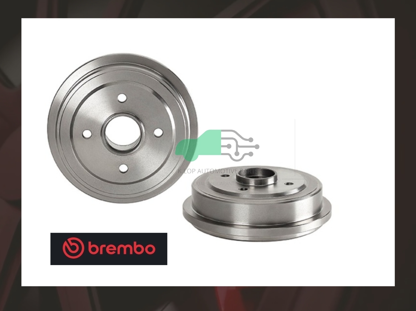 14 D634 10 ดรัมเบรกหลัง STD (ยี่ห้อ Brembo) MARCH (1.2) 10->