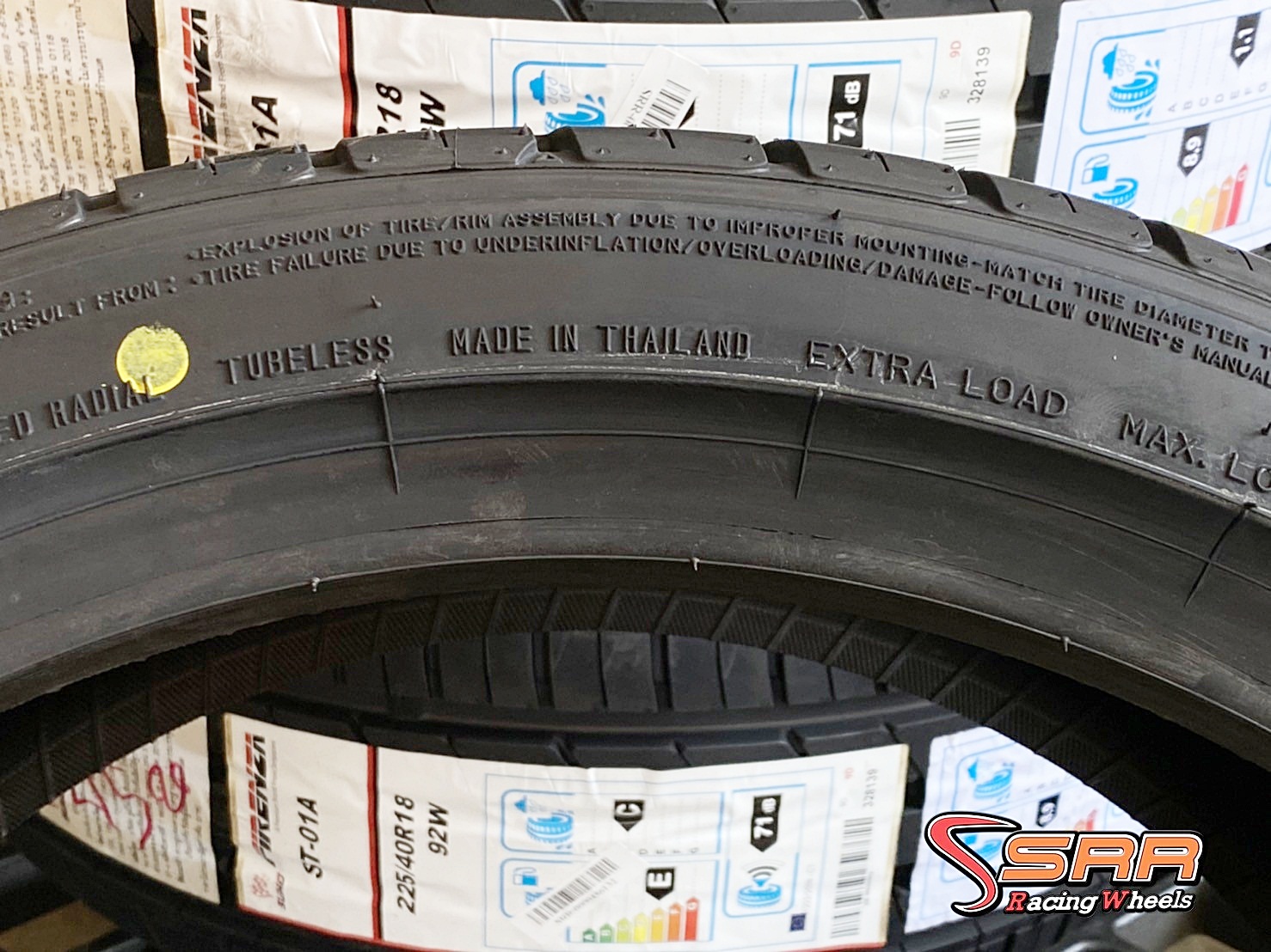FIRENZA ST-01A 225/40R18 ยางใหม่ ยางไทย ลดราคาพิเศษ