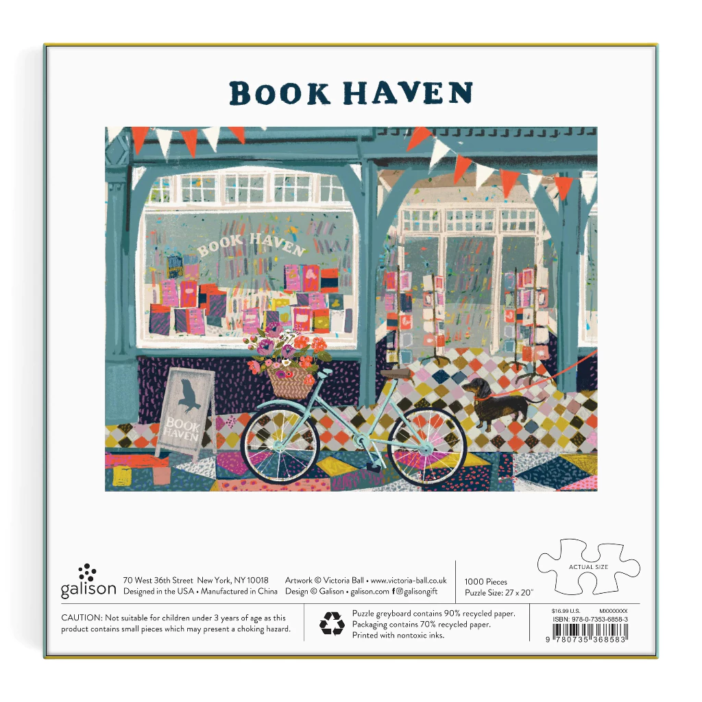 Galison - Book Haven by Victoria Ball 1000 pcs.