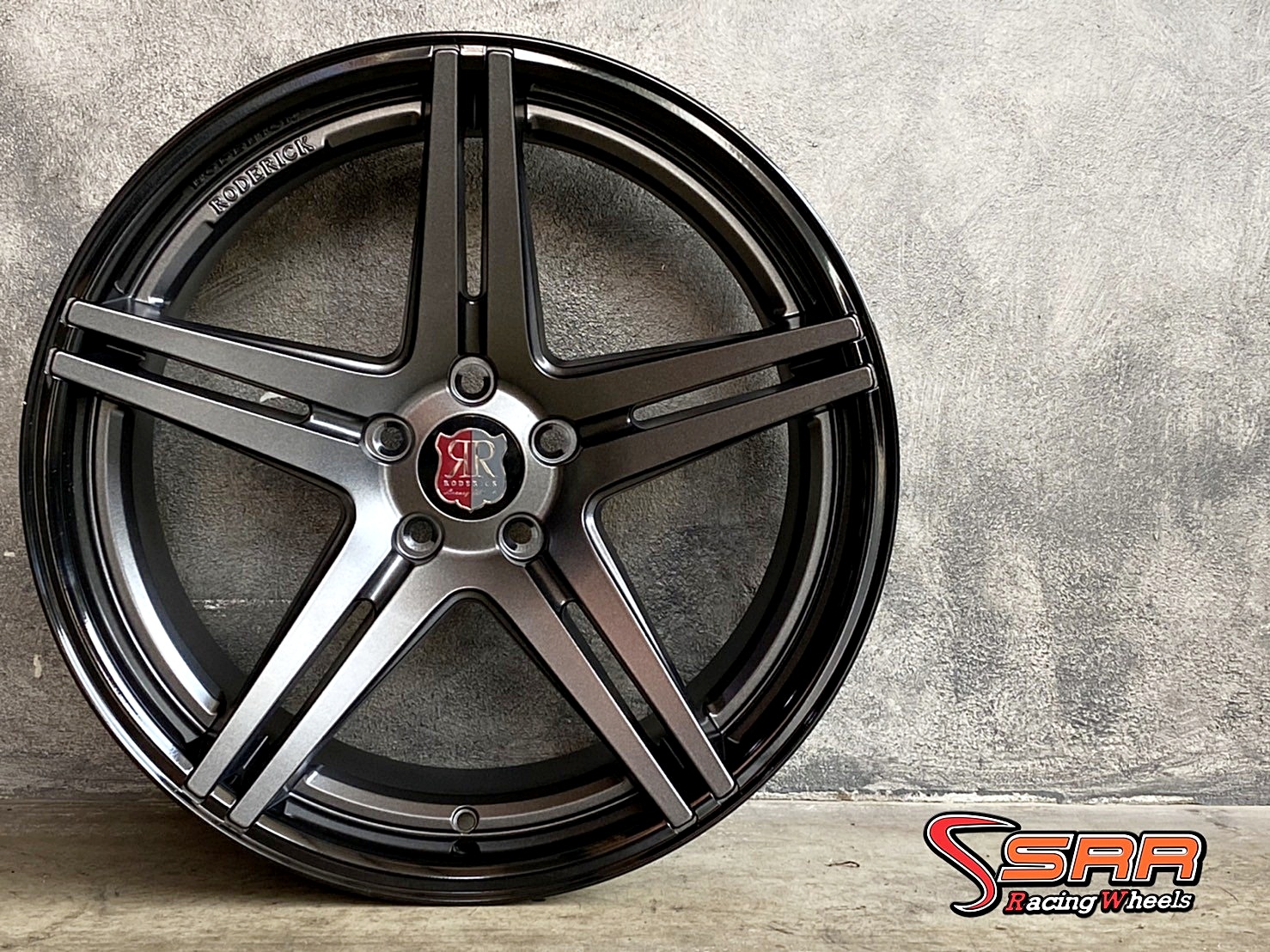 RODERICK RW7 ขอบ20 5H112/114.3 MATT GRAPHITE ล้อแม็กราคาพิเศษ