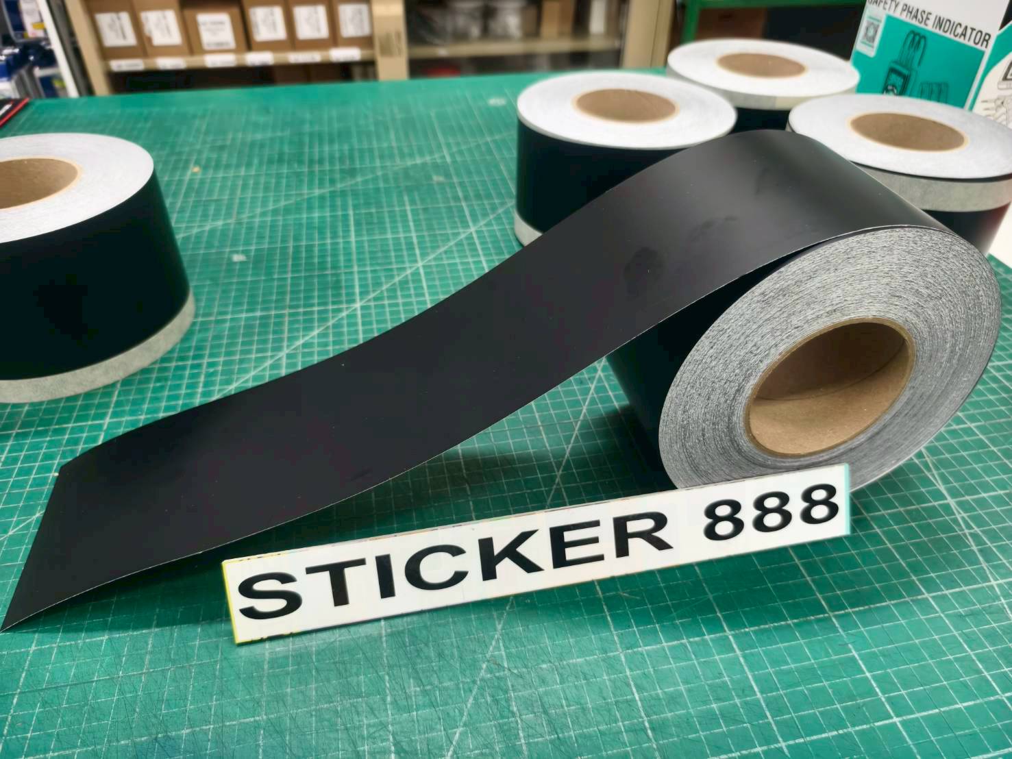 สติ๊กเกอร์โกดัก สีดำด้าน 968 ขนาด 10.5 cm x 50 M KODAK Photo Sticker