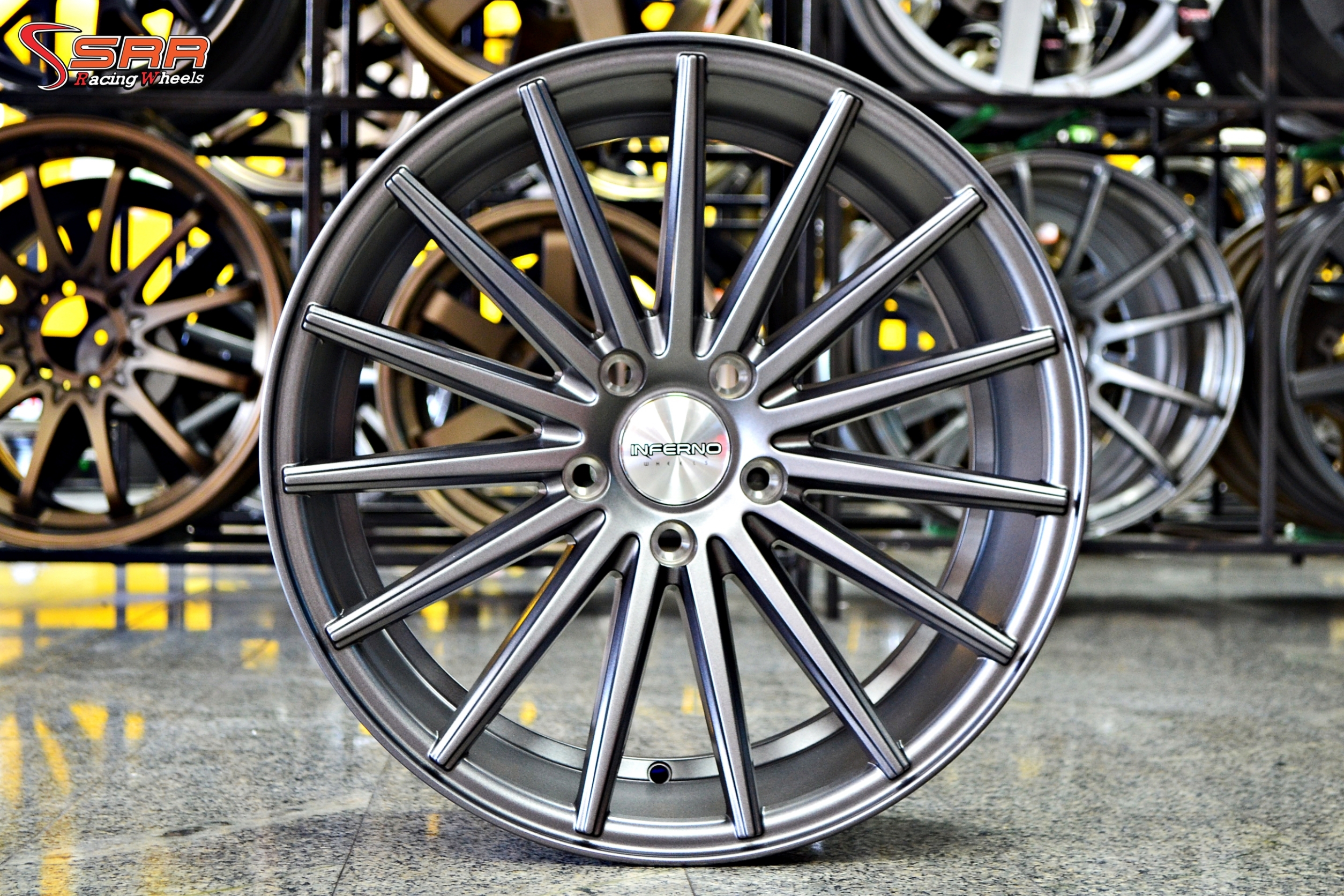VOSSEN VFS2 INFERNO ขอบ18 5x114.3 GUNMETAL