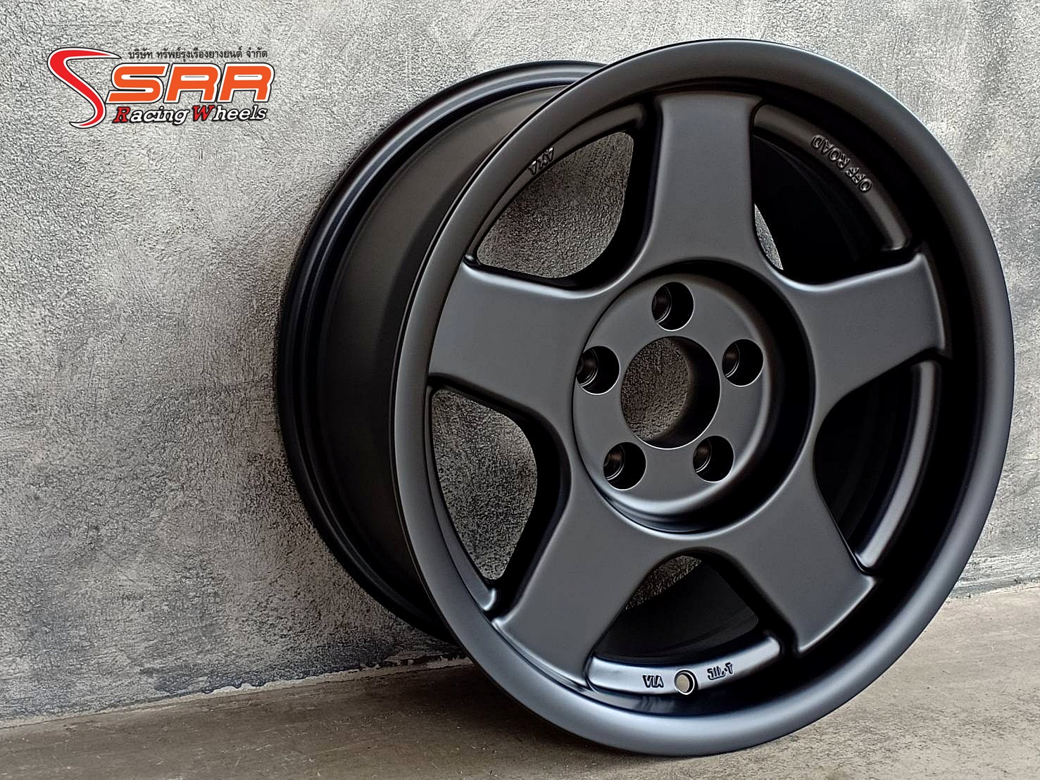 BRADLEY เบดเล่ย์ TAM-3290 ขอบ16 ET+0 5x114.3 BLACK-FLAT