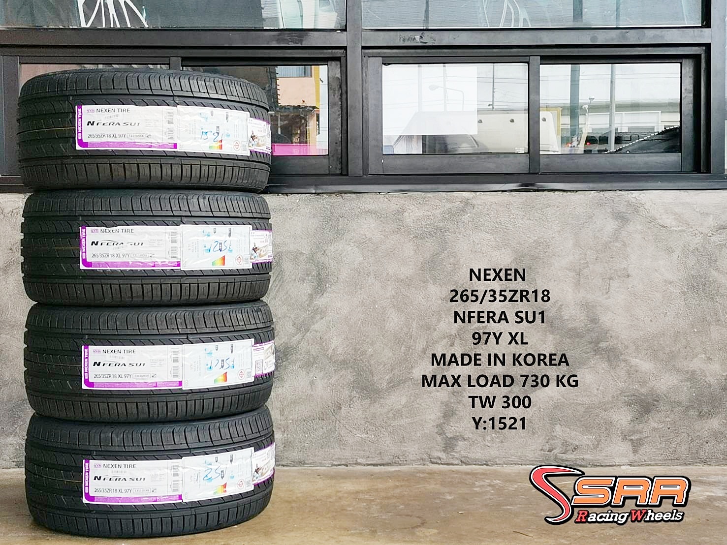 NEXEN NFERA SU1 265/35ZR18 ยางใหม่เกาหลี ปี2021 ราคาพิเศษ