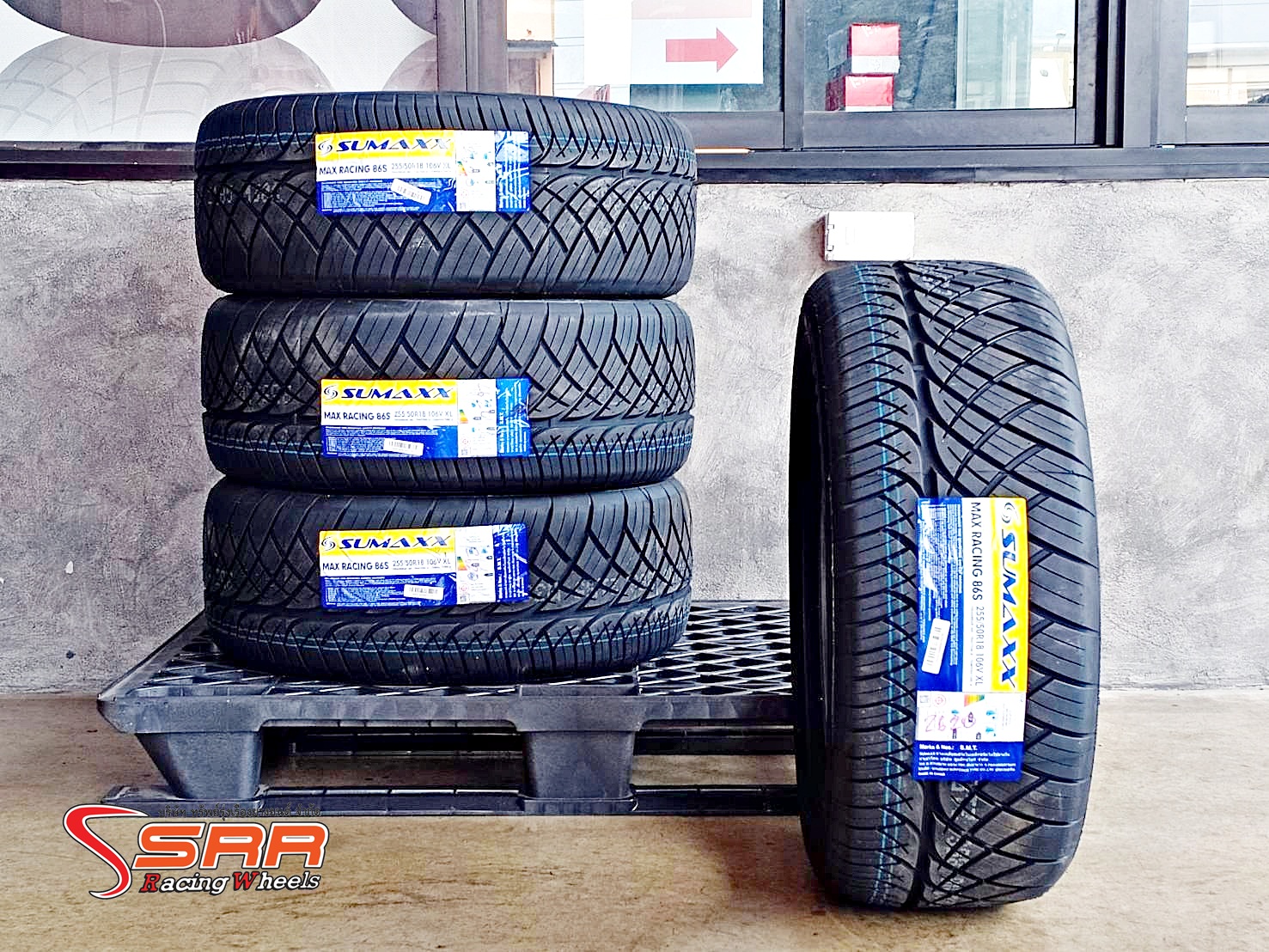 SUMAXX MAX RACING 86S 255/50R18 ยางปี20 ราคาพิเศษ