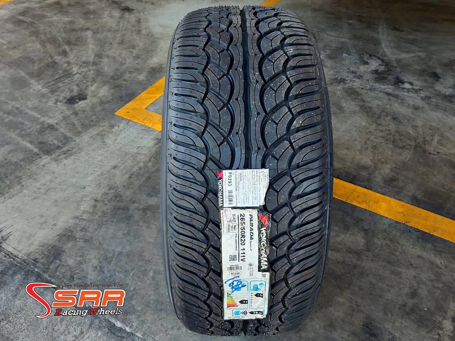 YOKOHAMA PARADA Spec-X 265/50R20 ยางใหม่ปี2021 ราคาพิเศษ