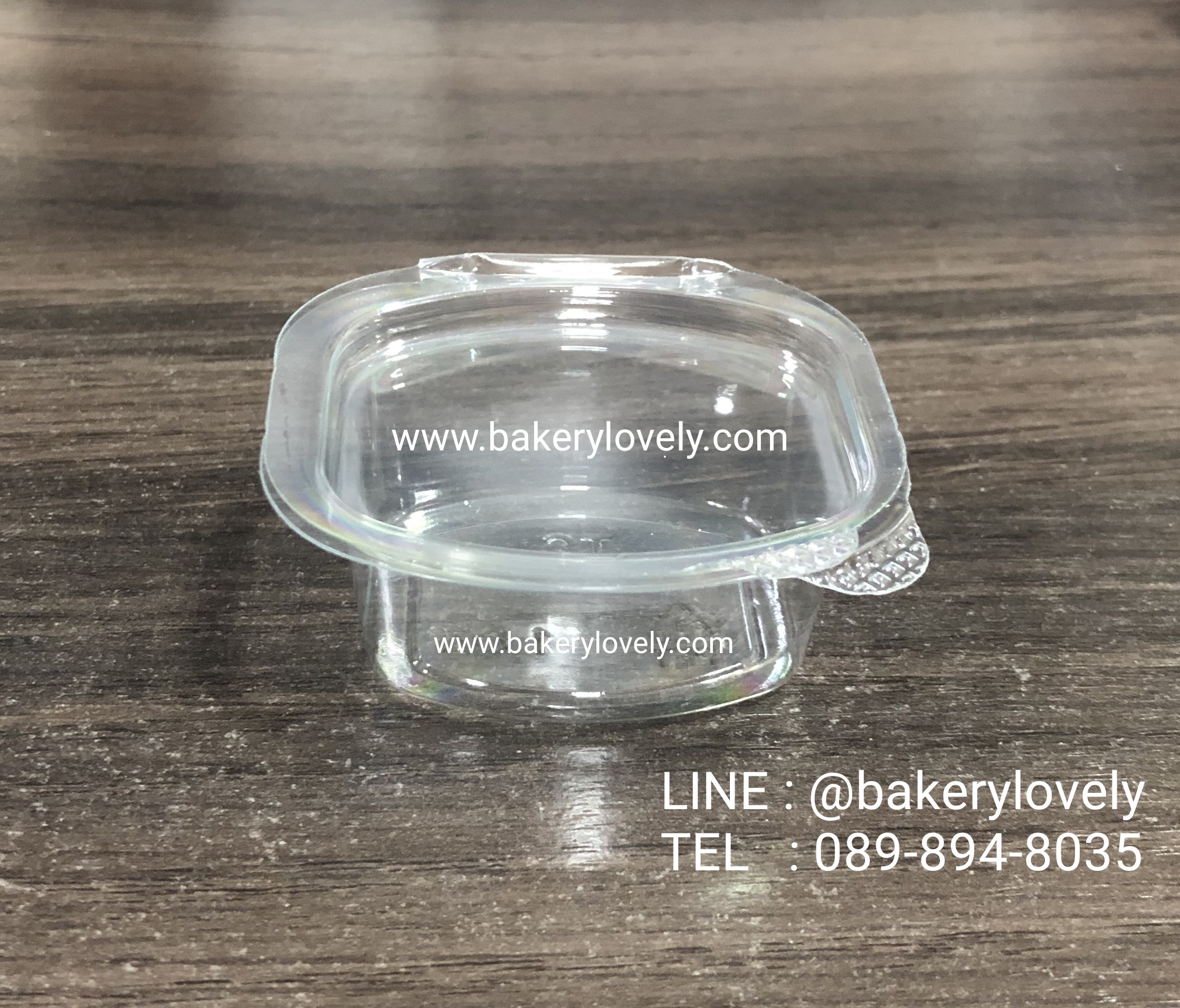 ถ้วยน้ำจิ้ม 1 oz สี่เหลี่ยม