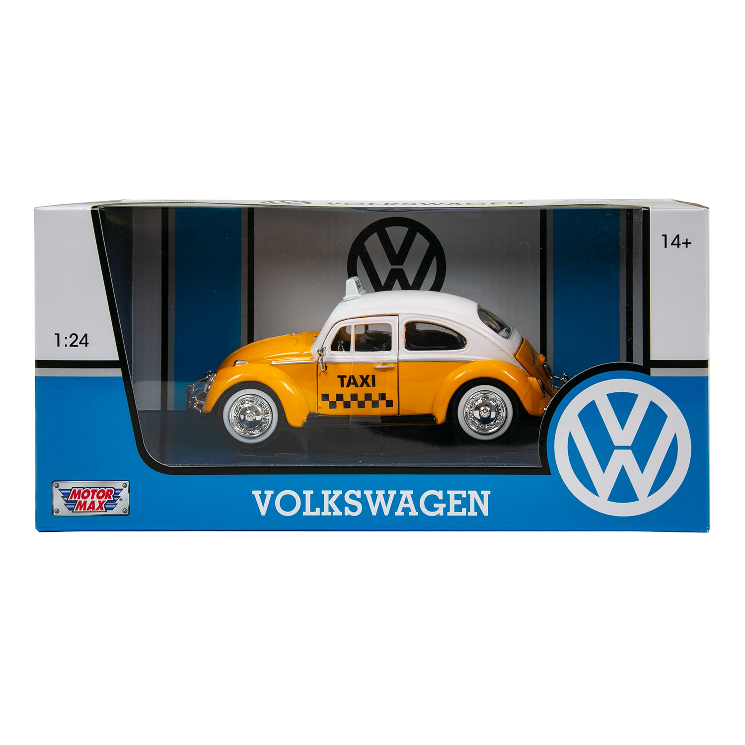 รถโฟล์คเต่า 1966 Volkswagen beetle scale 1:24 โมเดลรถเหล็ก (ปลีก-ส่ง)