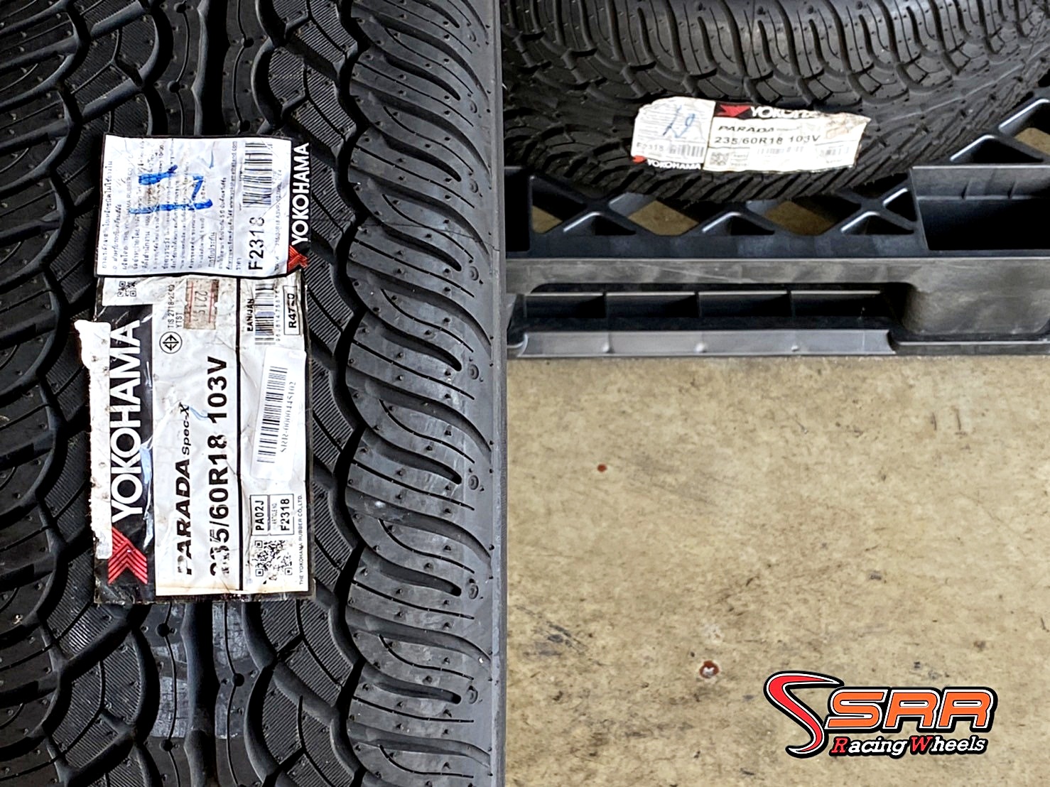 YOKOHAMA PARADA Spec-X 235/60R18 ยางใหม่ลดราคาพิเศษ