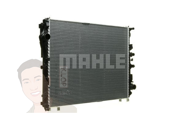 หม้อน้ำ BENZ E(W213) M274, GLC(X253) OM651, S(W222) M274,M276,M278 : ยี่ห้อ (MAHLE)
