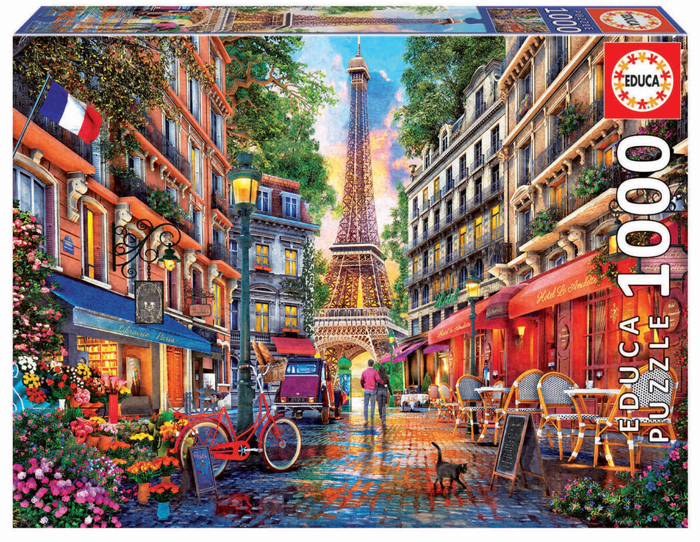 Educa - Paris by Dominic Davison 1000 pcs.