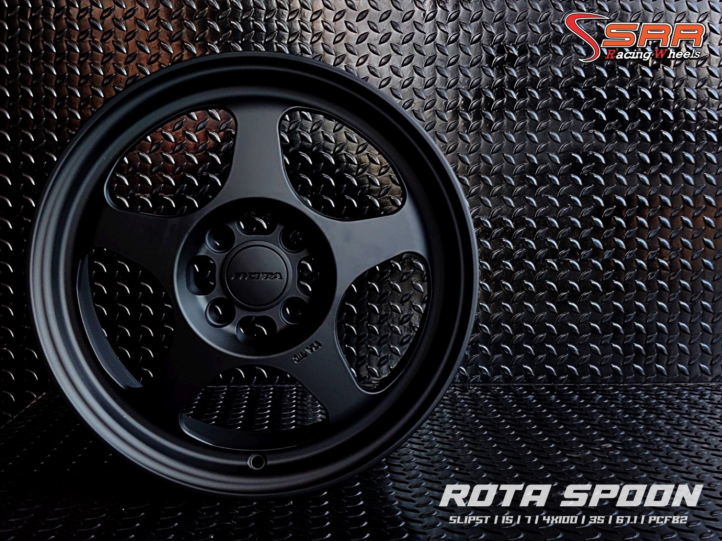 SPOON ROTA ขอบ15 4H100 ET35 PCFB2 ราคาพิเศษ