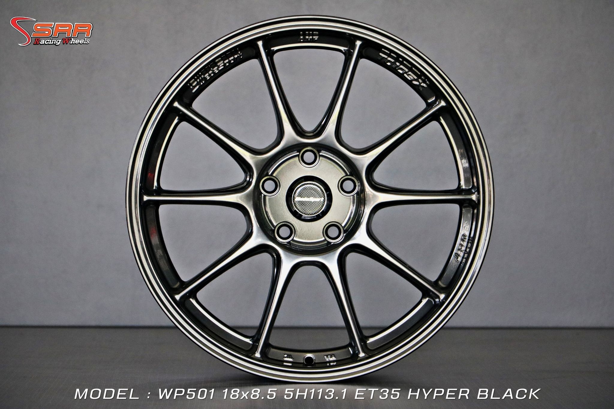 TC105X WP501 ขอบ18 5x113.1 ET35 HYPER BLACK ราคาพิเศษ