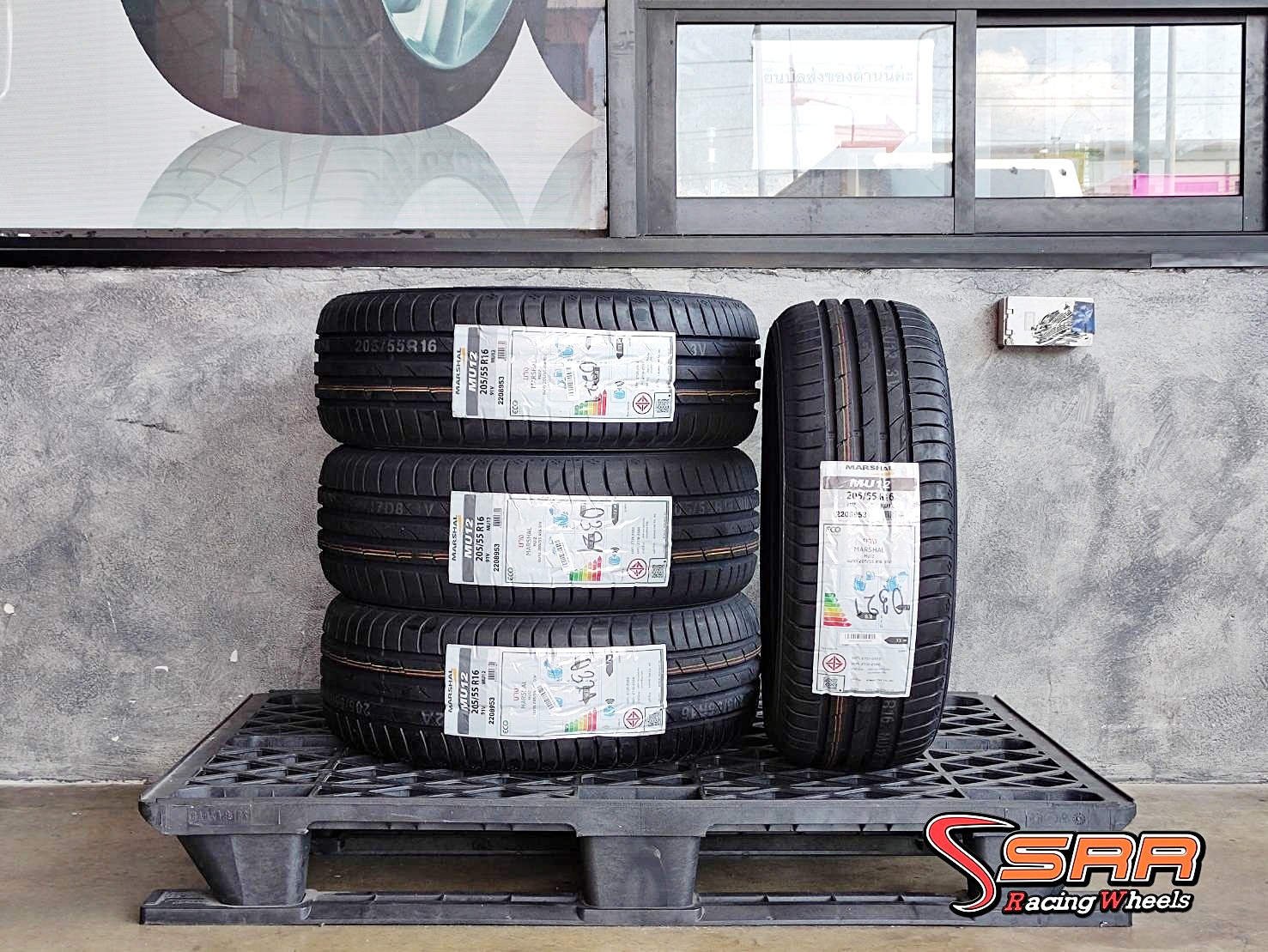 MARSHAL MU12 205/55R16 ยางใหม่ปี2021 ลดราคาพิเศษ