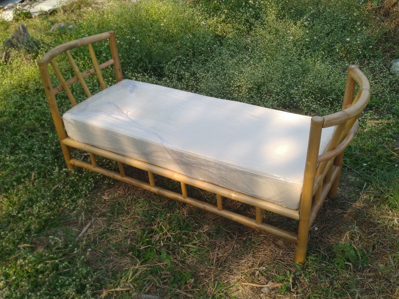 โซฟา เอกเขนก BambooRattan sofa