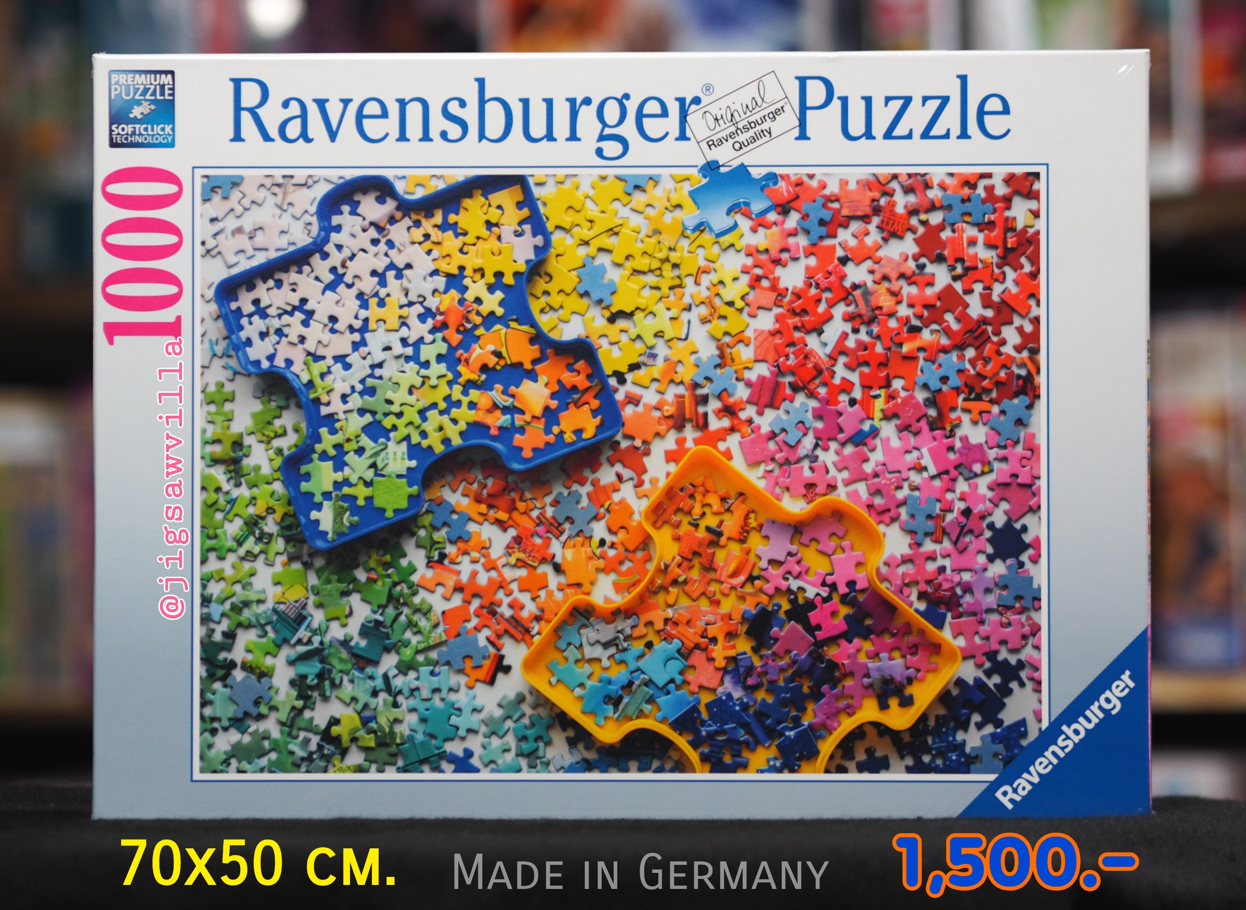Ravensburger - The Puzzler's Palette 1000 pcs.