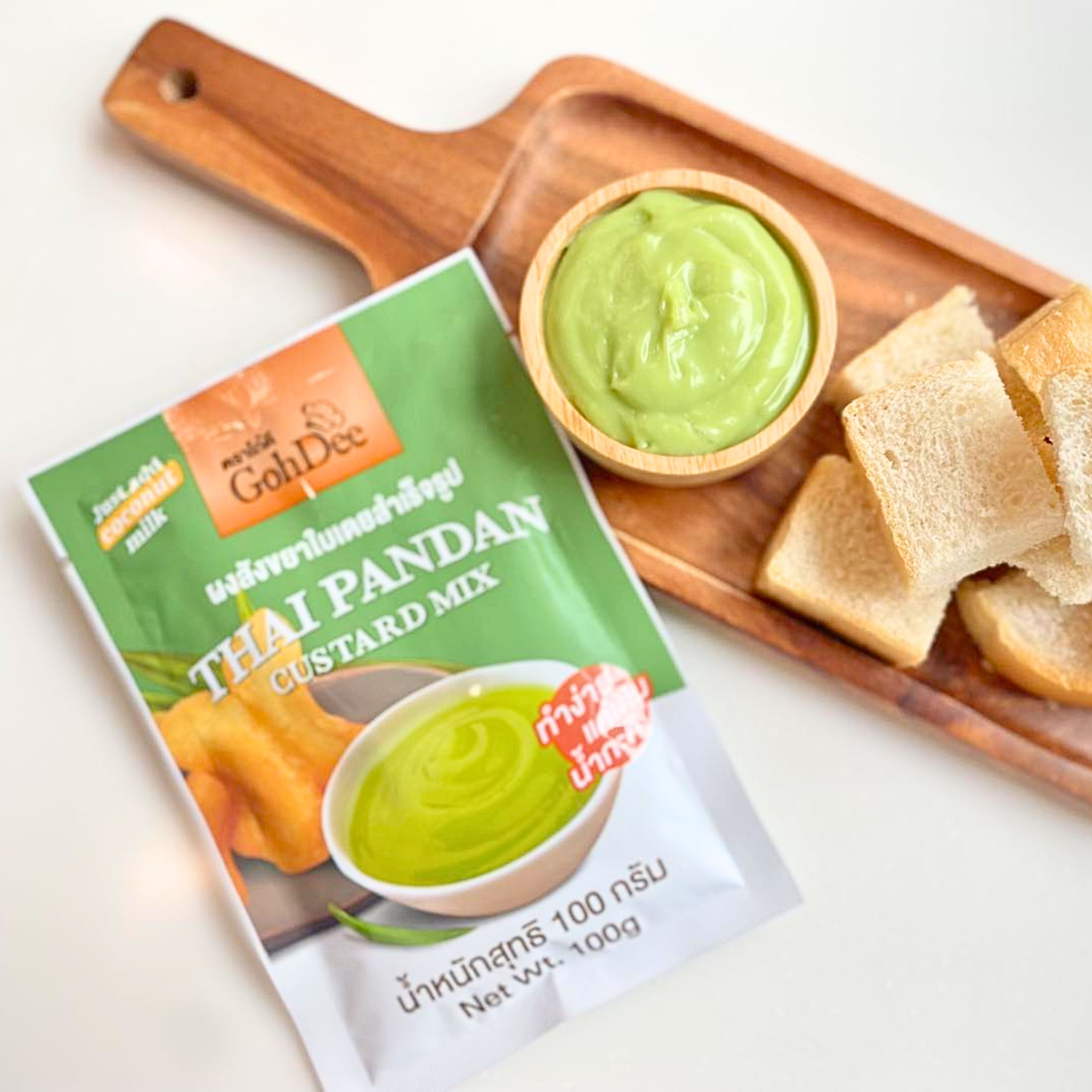 GohDee โก๋ดี ผงสังขยาสำเร็จรูป ขนาด 100 กรัม