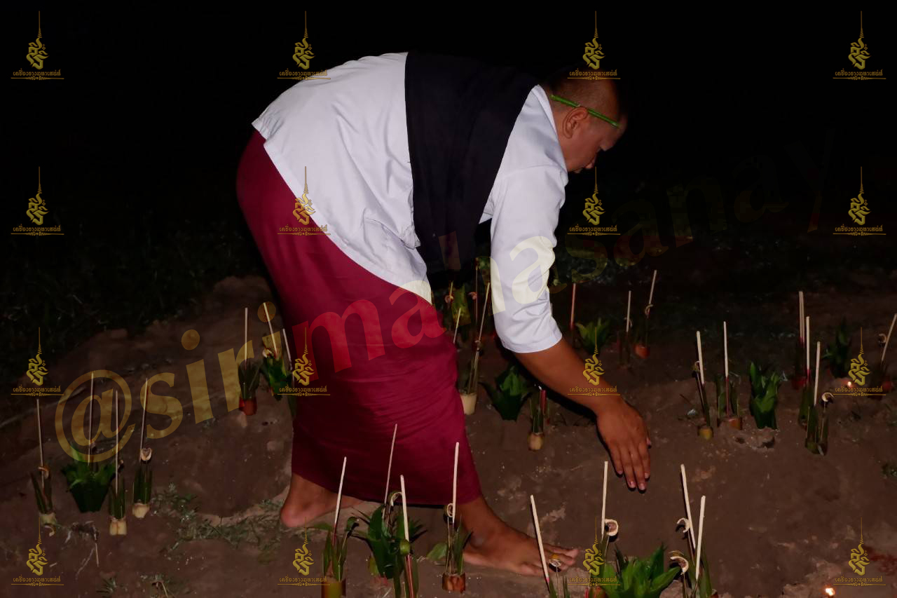 พิธีฝังหุ่นเรียกจิตสายเขมร (ทำให้รัก) อาจารย์เขมร พนมกุเลน