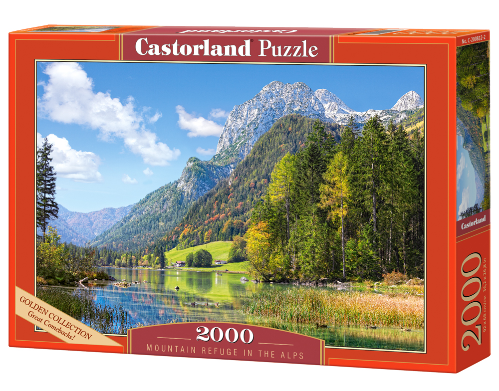 Castorland - Mountain Refuge in The Alps 2000 pcs.
