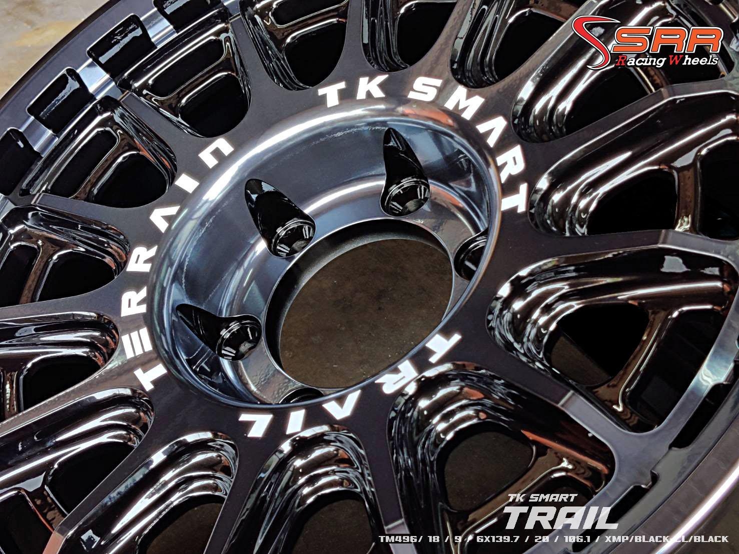 TM496 TK-TRAIL ขอบ18 6x139.7 ET20 XMP/BLACK-CL/BLACK ราคาพิเศษ