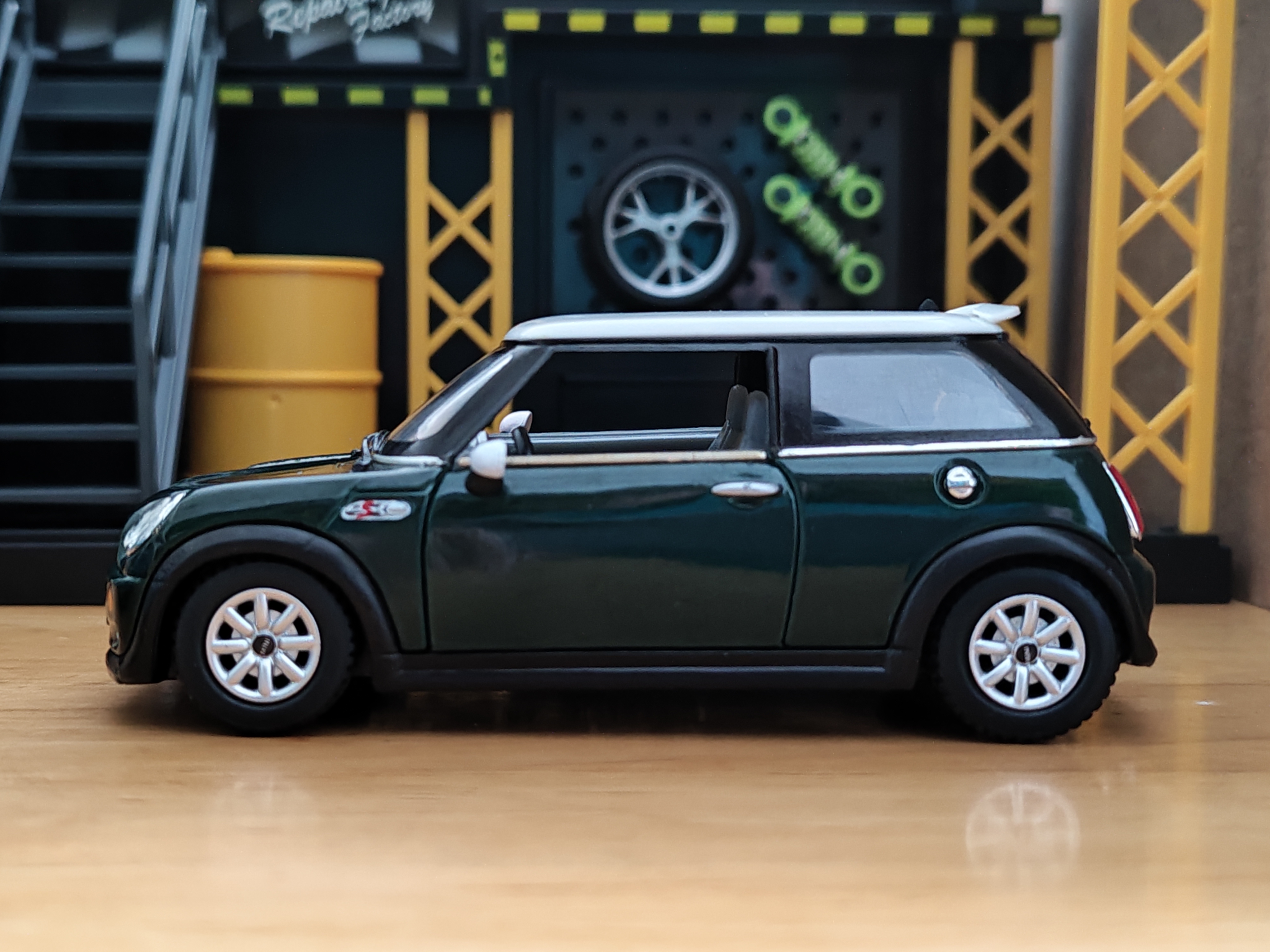 โมเดลรถเหล็ก Mini Cooper S (ปลีก-ส่ง)