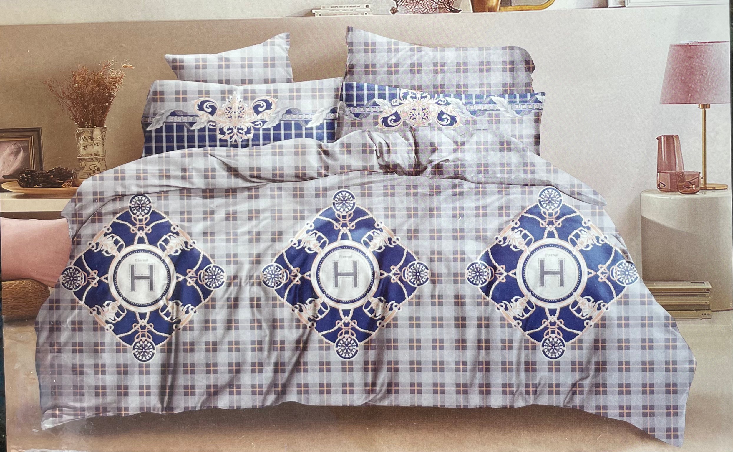 ชุดนวมลายการ์ตูน 6 ฟุต #มียางรัดมุม 360 องศา งานพรีเมี่ยม(เกรด AA) ( 6ชุดคละลาย)