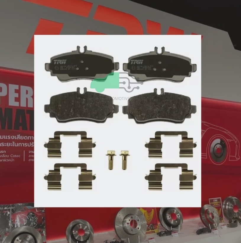 GDB1293 ผ้าเบรกหน้าแท้ TRW (COTEC) : BENZ W168 A170 CDI / 1.7D 1998-2001