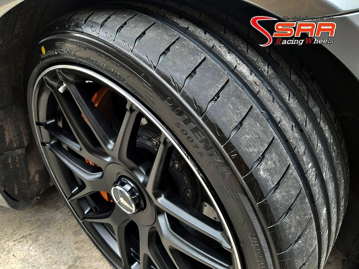 BRIDGESTONE POTENZA S007A 285/30R20 ยางใหม่ปี2021 ราคาพิเศษ