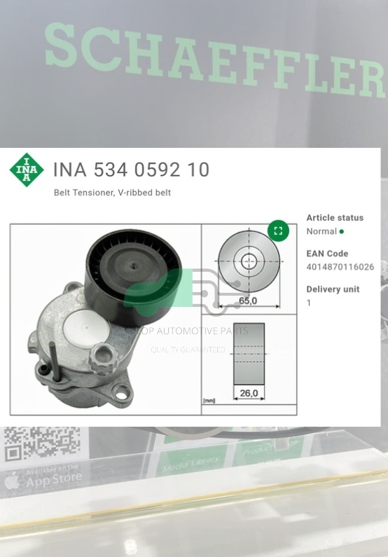ชุดตั้งสายพาน(INA) : BENZ OM651 W204 W212 C218 W166