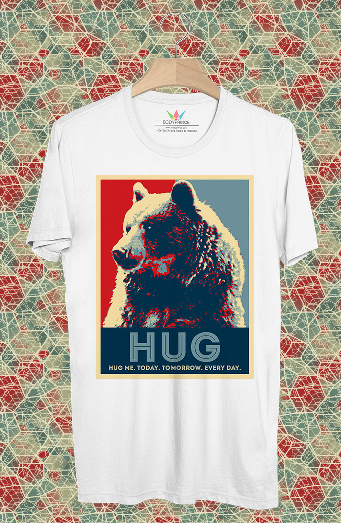 BP96 เสื้อยืด HUG