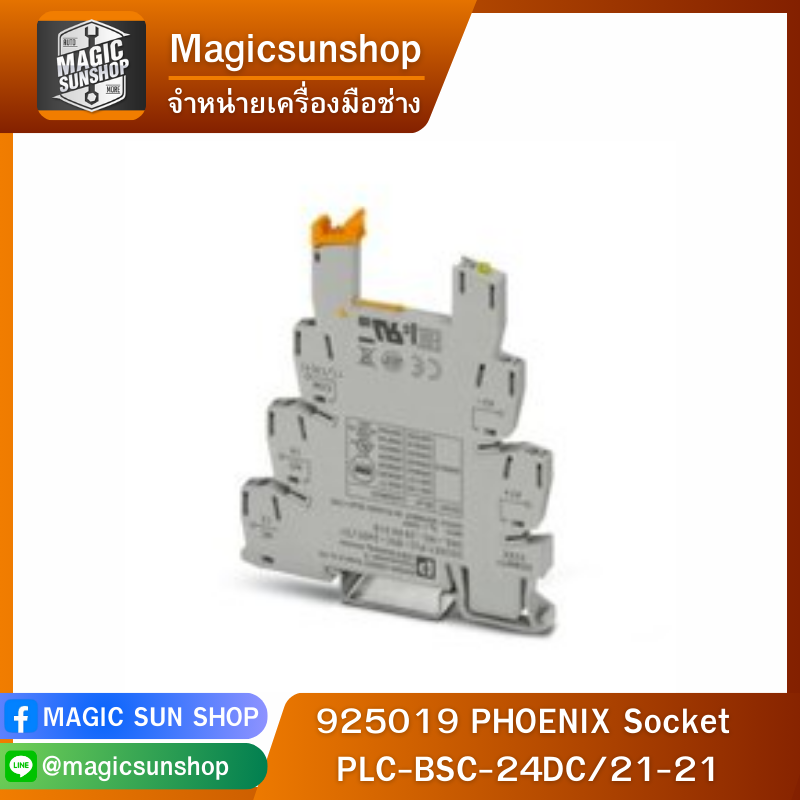 925019 PHOENIX Socket PLC-BSC-24DC/21-21