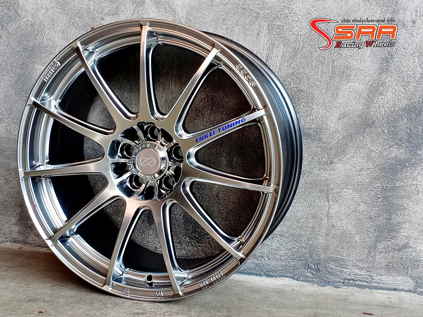 ENKEI TUNING SC22 ขอบ18 ET+40 10H100-114.3 GHD1K