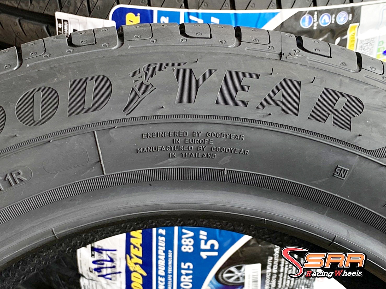 GOODYEAR ASSURANCE DURAPLUS 2 195/60R15 ยางใหม่ปี21 ราคาพิเศษ