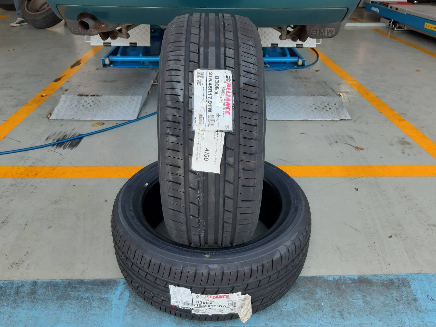 YOKOHAMA ALLIANCE 030Ex 215/45R17 ยางญี่ปุ่น ราคาพิเศษ