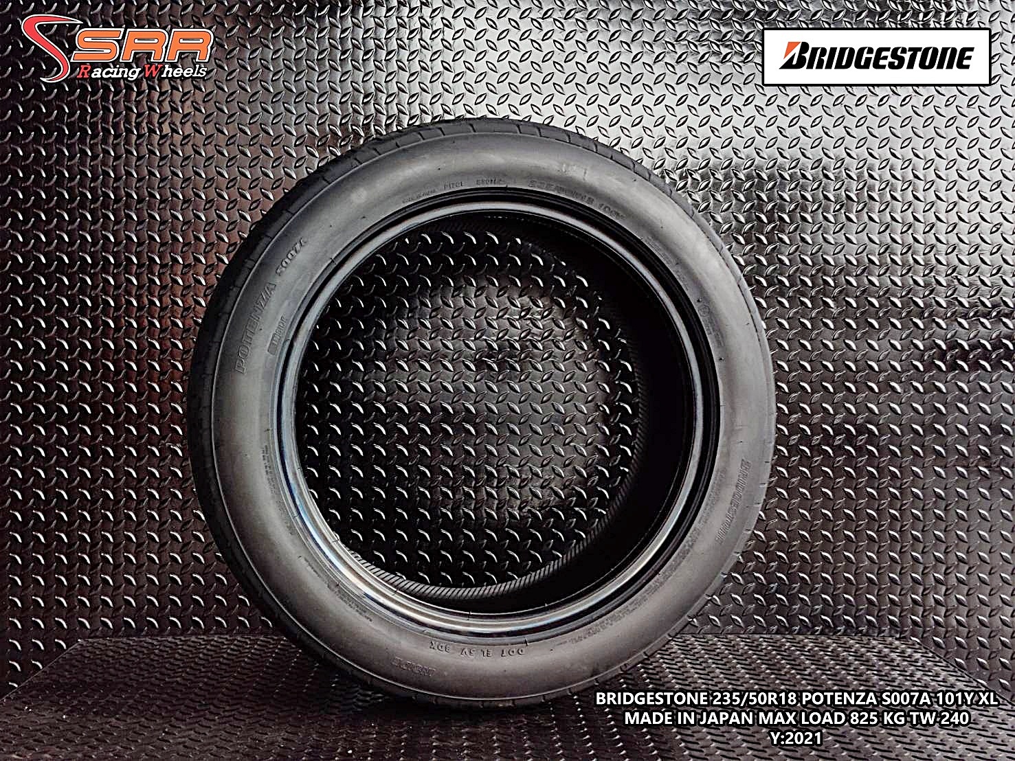 BRIDGESTONE POTENZA S007A 235/50R18 ยางใหม่ปี2021 ราคาพิเศษ