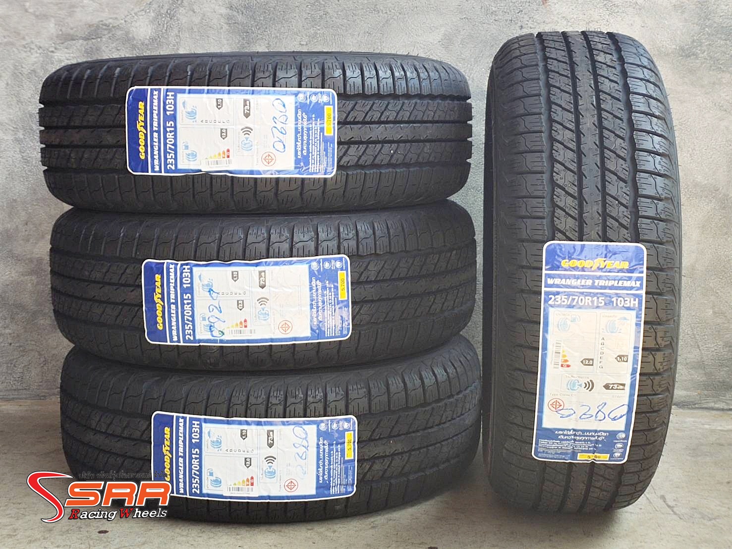 GOODYEAR WRANGLER TRIPLEMAX 235/70R15 ยางเข้าใหม่ ราคาพิเศษ