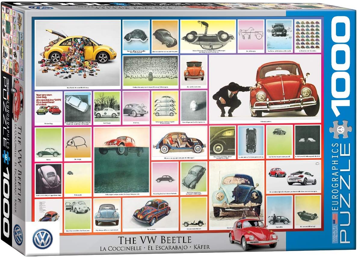 Eurographics - The VW Beetle (Non-Pattern) 1000 pcs.