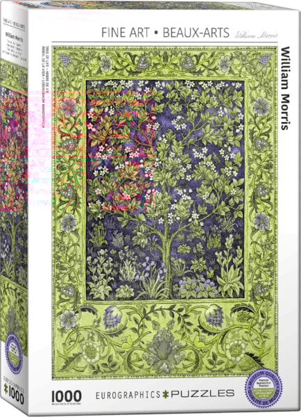 Eurographics - Tree of Life - Tapestry by William Morris (Non-Pattern) 1000 pcs.