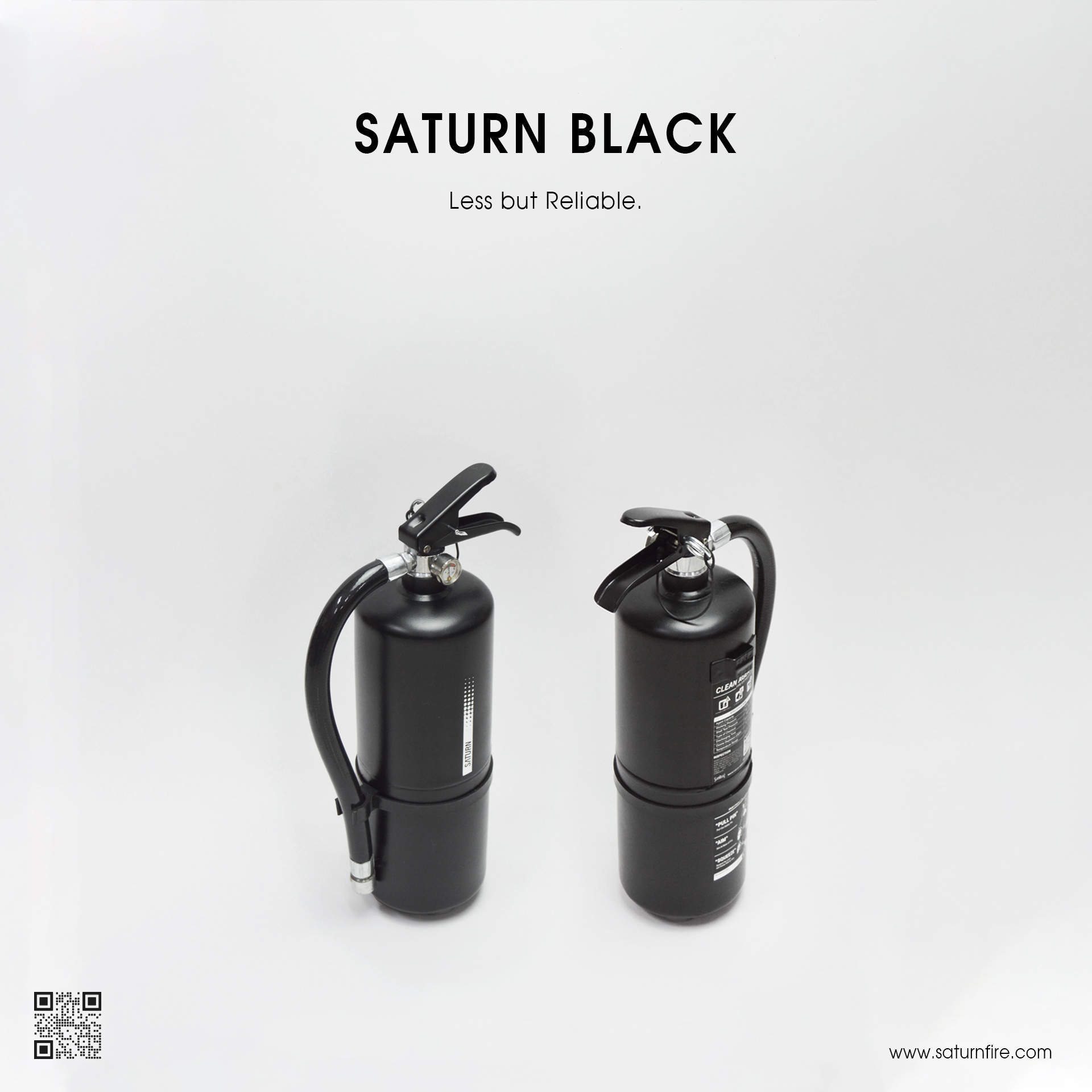 ถังดับเพลิง SATURN BLACK