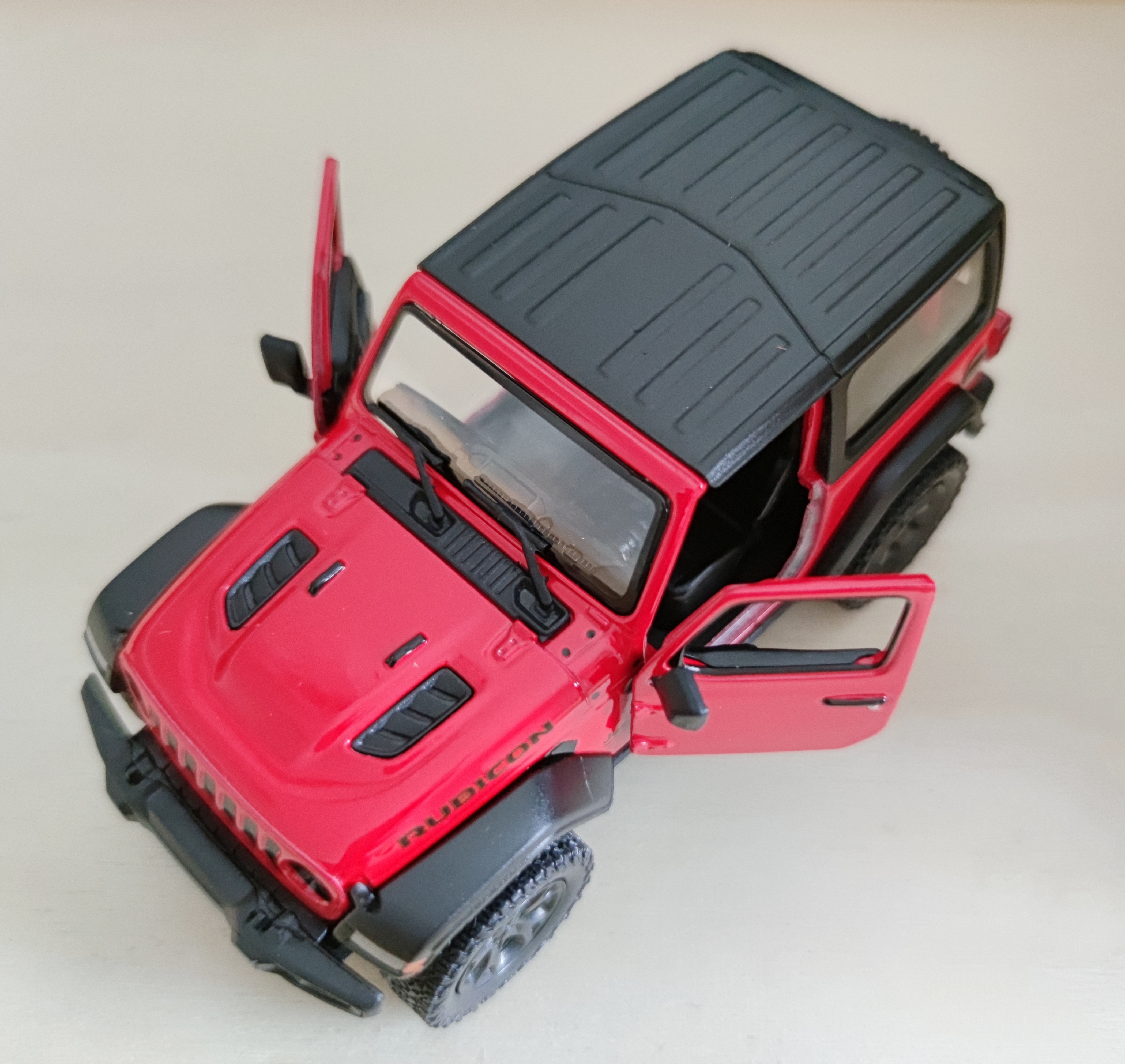 2018 Jeep wrangler โมเดลรถเหล็ก รถจี๊ป (ปลีก-ส่ง)