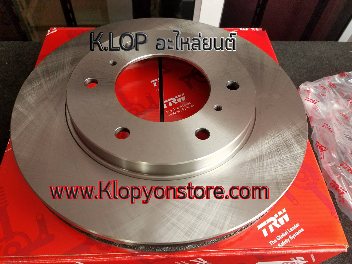 จานเบรคหน้า MITSUBISHI (TRITON'05-/PAJERO SPORT'08- 4X4 WD)